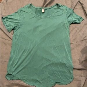 Teal, flowy summer shirt